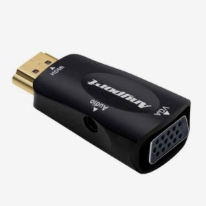 애니포트 VGA to HDMI+스테레오 젠더 AP-HVGA 3개입