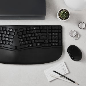 아이노트 KM909RB 인체공학 기계식 키보드 마우스 세트