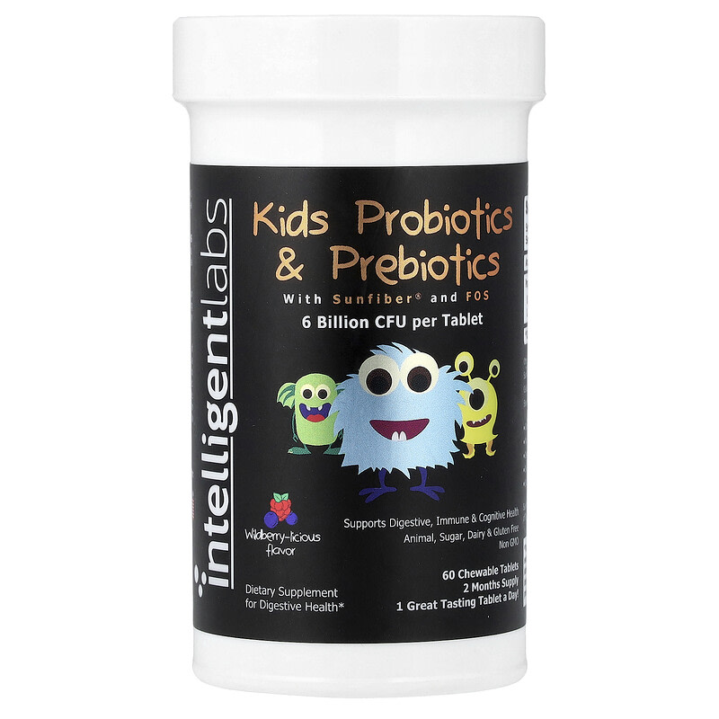 Intelligent Labs 어린이용 <b>프로바이오틱 프리바이오틱</b>