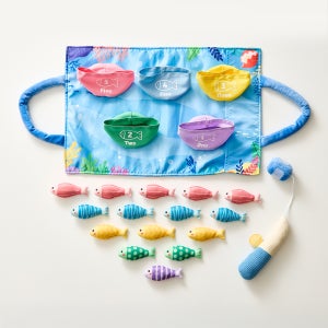 쏠앤샘베이비 낚시놀이 물고기 장난감 인형 돌아기 어린이날 선물