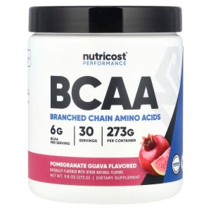 Nutricost 운동 능력 BCAA 석류 구아바 273g 9.8oz