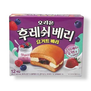 오리온 후레쉬베리 요거트 베리 28g, 12개입, 1개