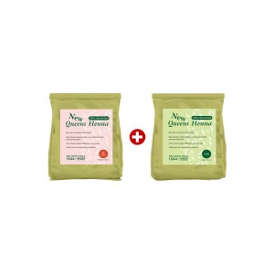 NEW퀸즈헤나 1+1 이벤트 천연헤나 염색약 레드오렌지 100g