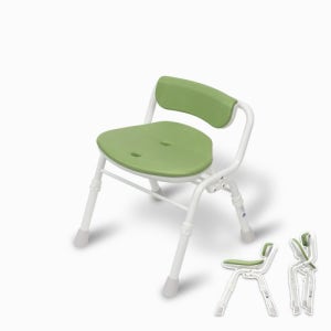 에이엠이 접이식 목욕의자 노인 환자용 욕실의자 높이조절 임산부 샤워체어 ASC-501