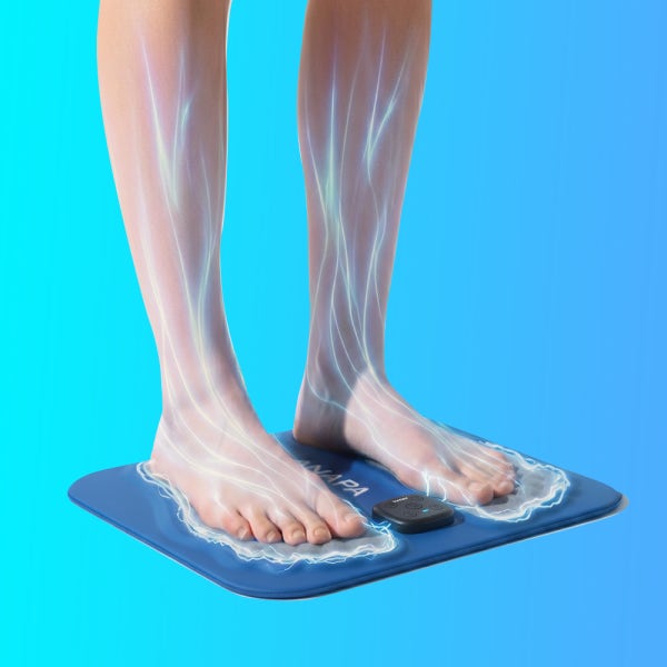아나파 미세전류 TENS 발 마사지기 발바닥 종아리 다리 EMS 저주파 안마기 기계