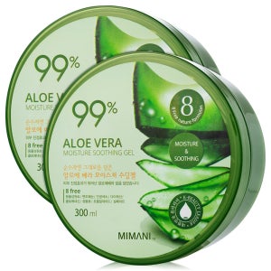 알로에 수딩젤 진정 수분크림 바디로션 알로에베라 겔 보습제 300ml, 2개