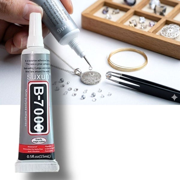 B7000 치약본드 핸드폰 수리 비즈 공예 악세사리 접착제 15ml 25ml