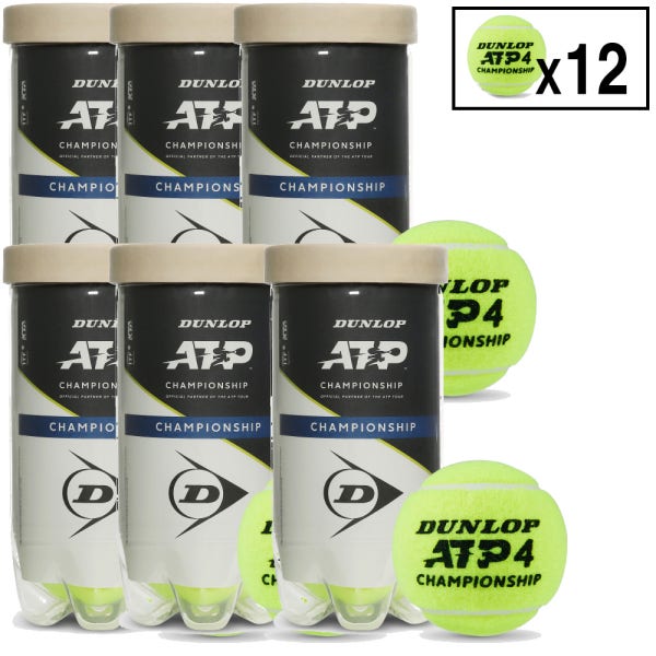 6캔 던롭 ATP 테니스공 챔피언쉽 캔볼 시합구