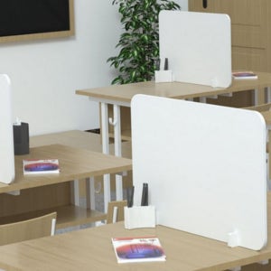 사무실용 책상 가림막 테이블용 책상 파티션 칸막이 학교 도서관 독서실