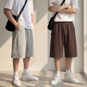 1+1 남자와이드반바지 벌룬팬츠 남자버뮤다팬츠 트레이닝반바지