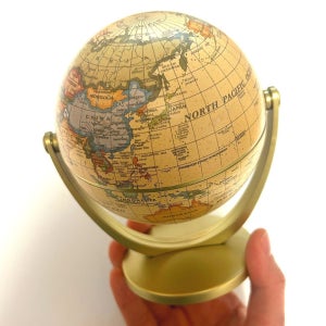 미니사이즈 지구본 학교 교육 인테리어