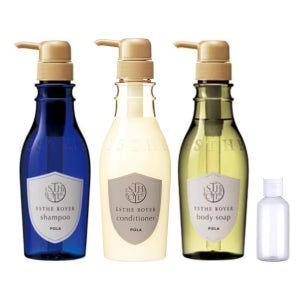 폴라 에스테로와이 에센셜 논실리콘 샴푸 컨디셔너 바디 소프 400ml 3종 세트