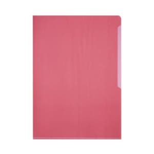 듀라블 L자 PVC홀더 화일 2339 빨강 1P