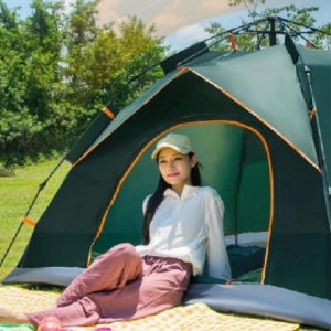 3-4인용 원터치 텐트 캠핑 차박 그늘막