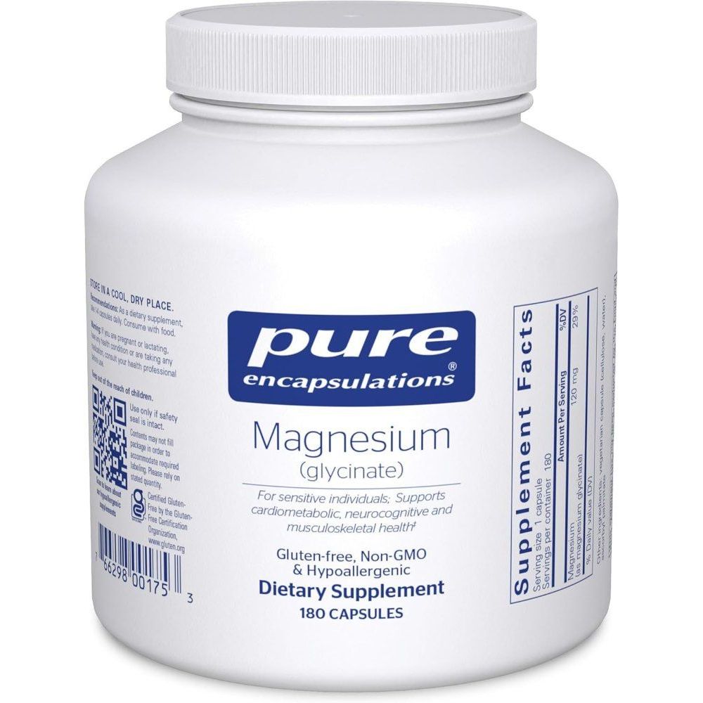 <b>퓨어인캡슐레이션 마그네슘</b> 글리시네이트 Magnesium Glycinate 180정