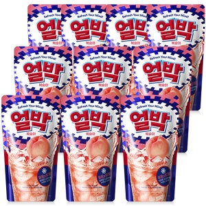 동아제약 박카스 얼박 복숭아, 230ml, 10개
