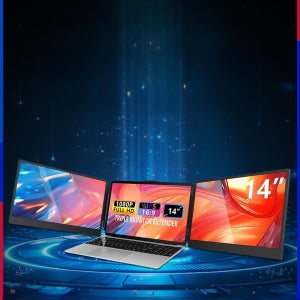 노트북 멀티 모니터 트리플 보조모니터 확장 듀얼 스크린 14인치 플래그십 S3 금속 스탠드 14인치