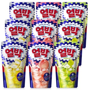 동아제약 박카스 얼박 음료 230ml 오리지널 3 + 복숭아 3 + 샤인머스켓 3