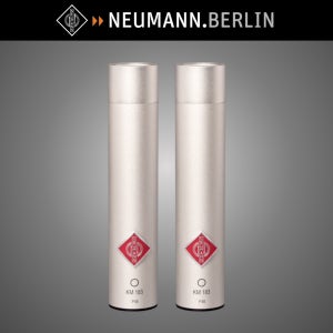 NEUMANN 노이만 KM183 스테레오세트 무지향성 콘센서 마이크 ASMR 니켈