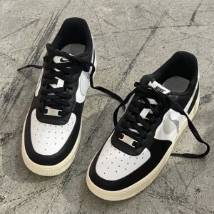 나이키 에어포스 1 화이트 블랙 데일리 운동화 FQ6848 101