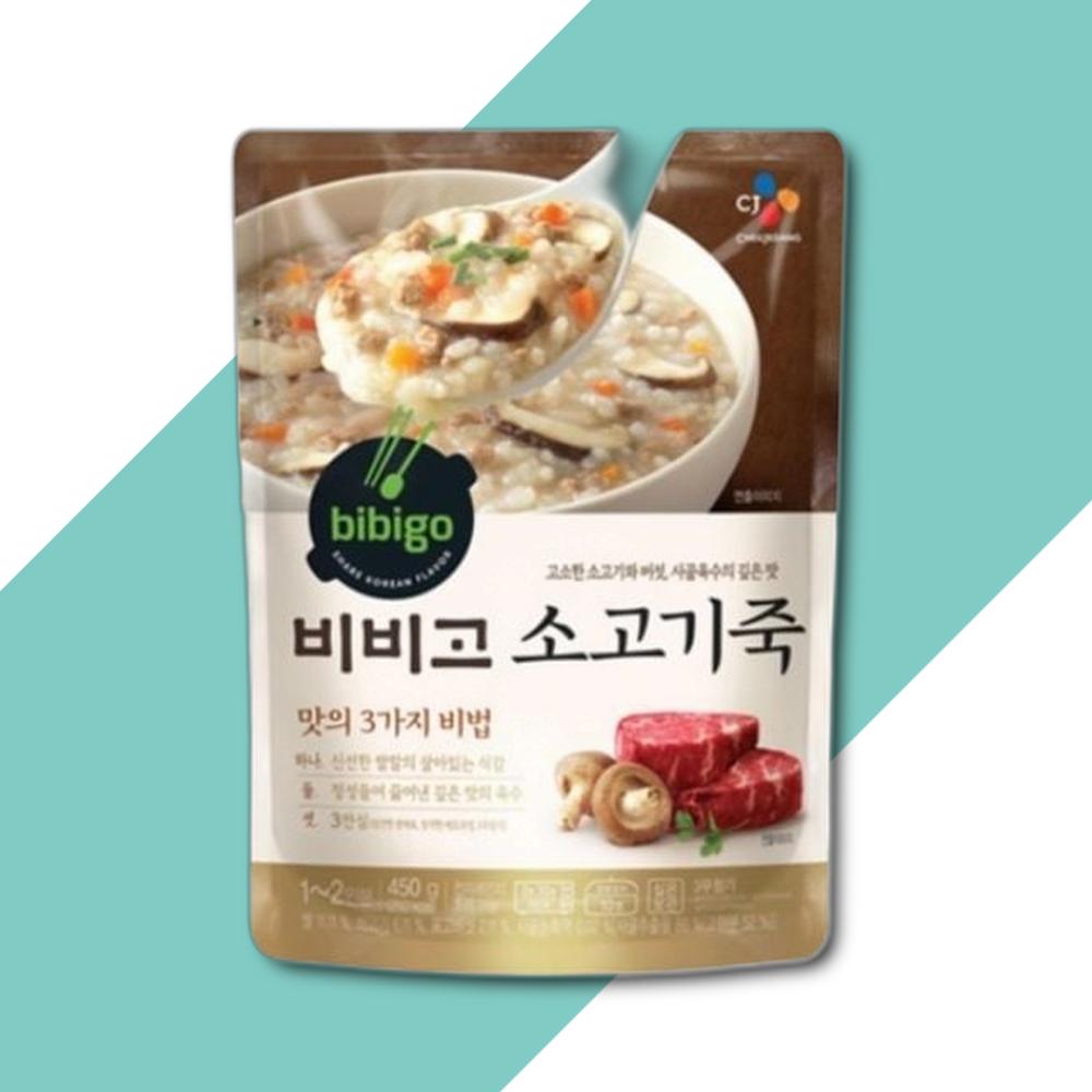 파우치 소고기죽 즉석죽 간편조리 죽