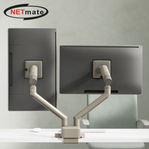 강원전자 넷메이트 관절형 듀얼 모니터 거치대 NM-MA23