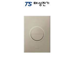 태성전기 르그랑 아테오 원형 3로 2구 스위치 샴페인원톤