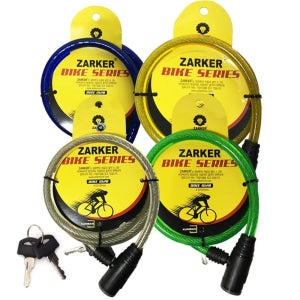 긴중형 자커 자물쇠 자전거열쇠 ZKC120 바이크 zarker 사이클 도난방지