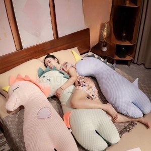 바디필로우 공룡 긴 베개 동물 인형 안고자는 쿠션 선물