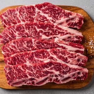 미국산 LA갈비 1kg 지방완벽제거 꽃갈비 우대갈비 캠핑음식 바베큐 구이 소갈비살