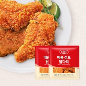 미라클하우스 사세 매콤 점보 닭다리 1.3kg 2봉 편의점치킨스타배송 892874