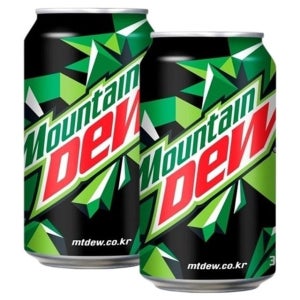 마운틴듀 355ml 24캔 칠성 탄산음료