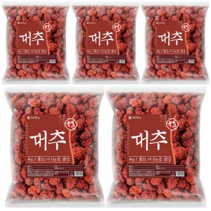 국산 대추 상초 특초 1kg, 5개