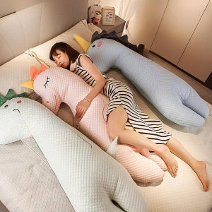 롱쿠션 시원한 바디필로우 인형 동물 냉감 안고자는 긴 베개 쿠션