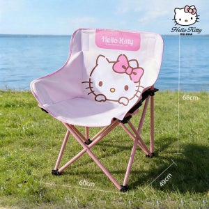 산리오 캐릭터 캠핑의자 접이식 경량 휴대용 폴딩 낚시 캐릭터 피크닉 체어 기본