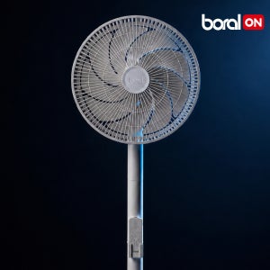 [신상런칭] 보랄 에어퓨어 AI BLDC 무선 스탠드 팬 선풍기 저소음 리모컨 써큘레이터