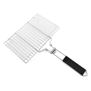 망 접이식 바베큐 휴대용 스텐 양면 그릴 직화 캠핑