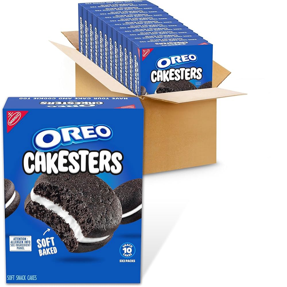 OREO CAKESTERS 소프트 케이크 스낵