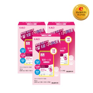 경남제약 칼로 스탑 + 칼로 스탑 (더블기획세트) 30포, 3개