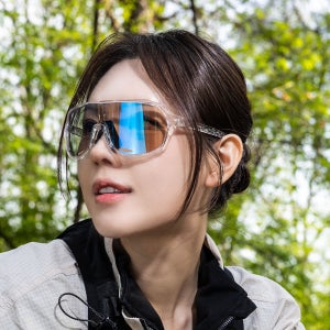 오플로 오브 스포츠 선글라스 변색 미러 고글 러닝 등산 자전거 골프 테니스