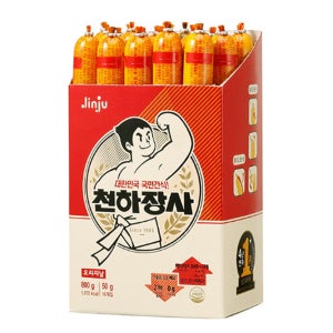 진주햄 대한민국 국민간식 천하장사 소세지 오리지널, 800g, 5개