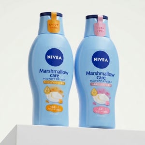 일본 니베아 마시멜로 케어 바디 로션 200ml 향좋은 끈적임없는 보습