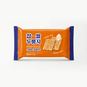 찹쌀 누룽지팝스낵 POP RICE 쌀과자 스위트, 96g, 1개