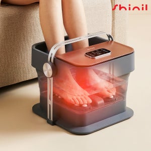 2026 프리미엄 신일 습식 접이식 족욕기 DSP히팅 발마사지 15L SFB-FS300PR