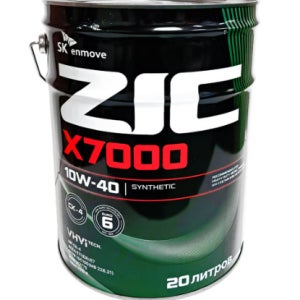 SK ZIC 지크 X7000 10W40 20L 합성엔진오일