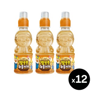 팔도 뽀로로 음료 누룽지차, 220ml, 12개