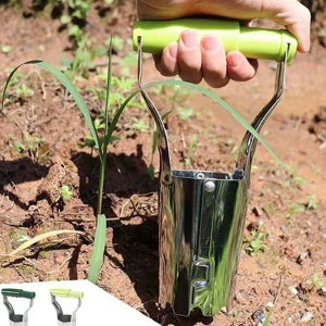 모종삽 농업 수동 이식기 텃밭 정원 식물 원예