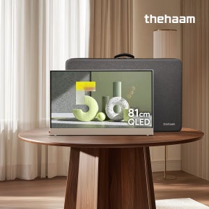 스마트티비 81cm(32인치TV), 무선휴대용 캠핑포터블 QLED, 케이스포함 단순배송