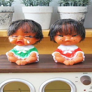 추억의 복고풍 못난이인형 3P세트 소 데코소품 양배추인형 응팔 응답하라1988