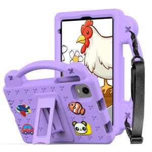 iPlay50 Mini Pro 케이스 범퍼 에바폼 애니멀비츠 퍼플, iPlay50 Mini Pro